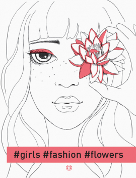 #girls #fashion #flowers (  )