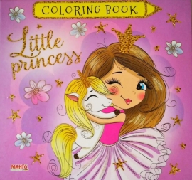 Coloring book Little princess