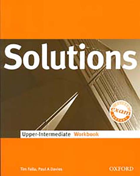 Solutions. Uper-Intermediate. Workbook