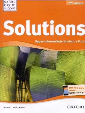 Solutions. Uper-Intermediate. Student's Book  2 nd edition